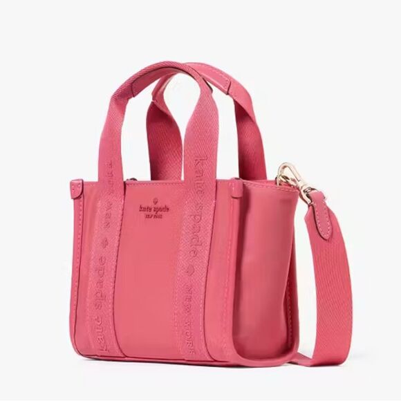 Kate Spade Purse Crossbody Kip Nylon Mini Tote Bag - Picture 8 of 10